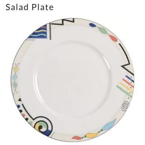 Mikasa Ultima Plus Headline HK 232 Salad Plate 8.5" - Set of (3) GUC Art Deco